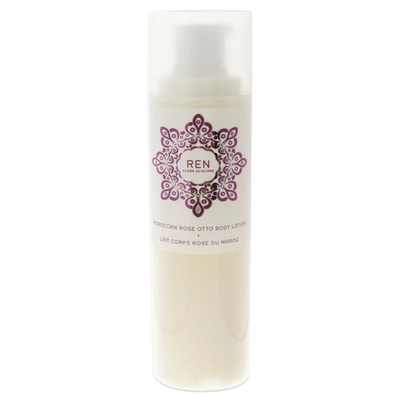 Shop Ren Moroccan Rose Otto Body Lotion By  For Unisex - 6.8 oz Lotion In Silver