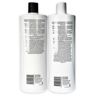 Shop Nioxin System 1 Kit By  For Unisex - 33.8 oz Shampoo, Conditioner In Silver