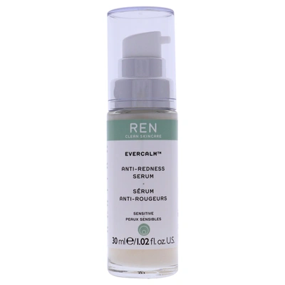 Shop Ren Evercalm Anti-redness Serum By  For Unisex - 1.02 oz Serum In Silver