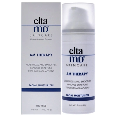 Shop Eltamd Am Therapy Facial Moisturizer By  For Unisex - 1.7 oz Moisturizer In Silver