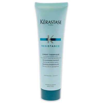 Shop Kerastase Resistance Ciment Thermique By  For Unisex - 5.1 oz Reconstructor In Silver