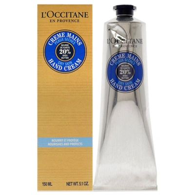 Shop L'occitane Shea Butter Hand Cream - Dry Skin By Loccitane For Unisex - 5.1 oz Cream In Blue