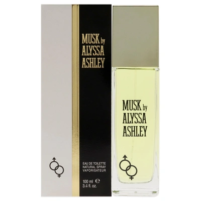 Shop Alyssa Ashley Musk By  For Women - 3.4 oz Edt Spray In Pink