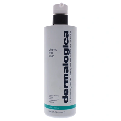 Shop Dermalogica Clearing Skin Wash For Unisex 16.9 oz Cleanser In Silver