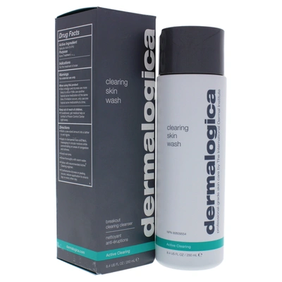 Shop Dermalogica Clearing Skin Wash For Unisex 16.9 oz Cleanser In Silver