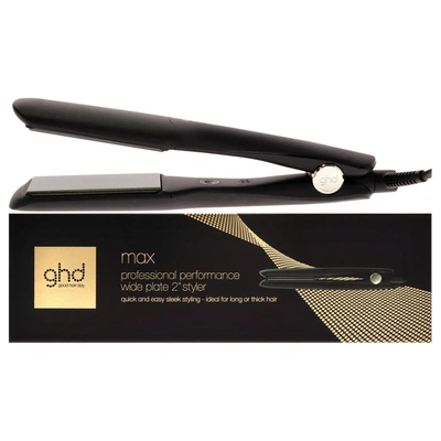 Shop Ghd Max Wide Plate Styler - Black For Unisex 2 Inch Flat Iron