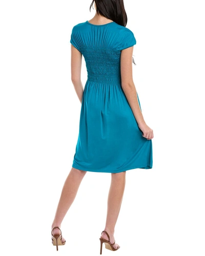 Trina Turk Entertain 2 Midi Dress In Blue
