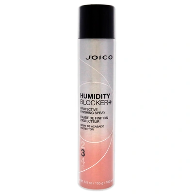 Shop Joico Humidity Blocker Plus Protective Finishing Spray - 3 For Unisex 5.5 oz Hair Spray In Silver