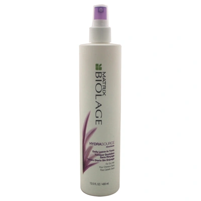 Shop Matrix Biolage Hydrasource Daily Leave-in Tonic For Unisex 13.5 oz Tonic In Silver
