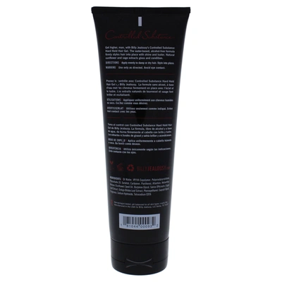 Shop Billy Jealousy Controlled Substance Hard Hold Hair Gel For Unisex 8.4 oz Gel In Black