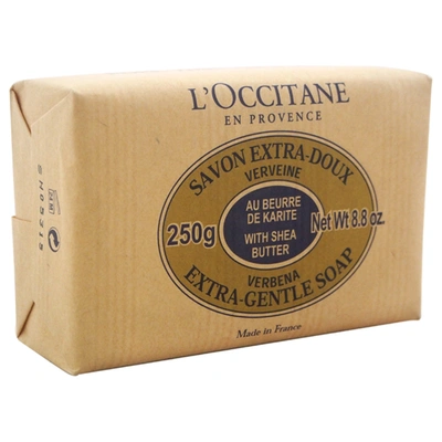 Shop L'occitane Shea Butter Extra Gentle Soap - Verbena By Loccitane For Unisex - 8.8 oz Soap In Beige