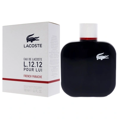 Shop Lacoste L.12.12 Pour Homme French Panache For Men 3.3 oz Edt Spray In Black