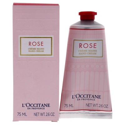 Shop L'occitane Rose Hand Cream For Unisex 2.6 oz Cream In Silver