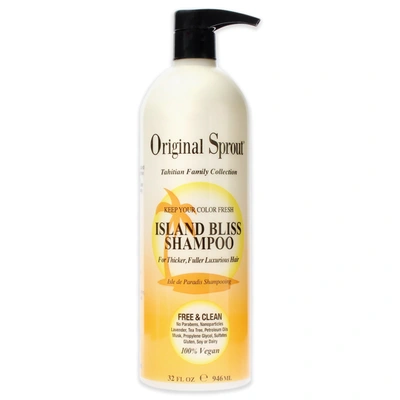Shop Original Sprout Island Bliss Shampoo For Unisex 32 oz Shampoo In Silver
