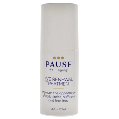 Shop Pause Well-aging Eye Renewal Treatment For Unisex 0.75 oz Treatment In Silver