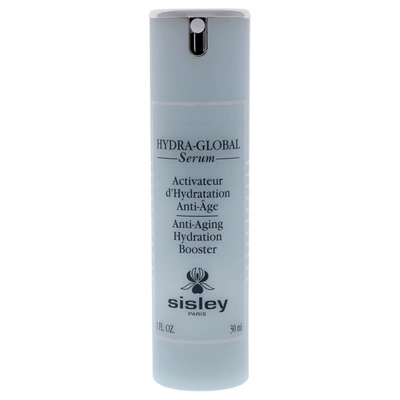 Shop Sisley Paris Hydra Global Serum Anti-aging Hydration Booster For Unisex 1 oz Serum In Silver