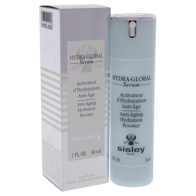 Shop Sisley Paris Hydra Global Serum Anti-aging Hydration Booster For Unisex 1 oz Serum In Silver