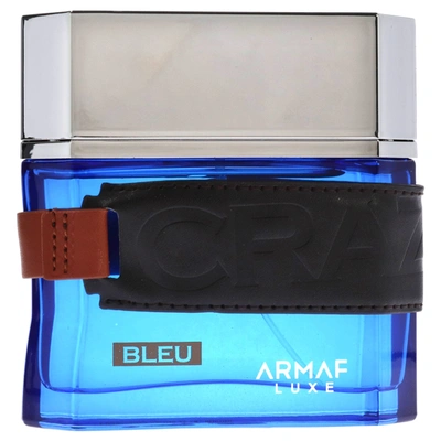 Shop Armaf Craze Bleu By  For Men - 3.4 oz Edp Spray In Blue