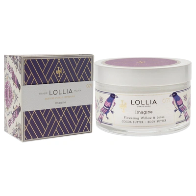 Shop Lollia Imagine Body Butter For Unisex 5.5 oz Moisturizer In Silver