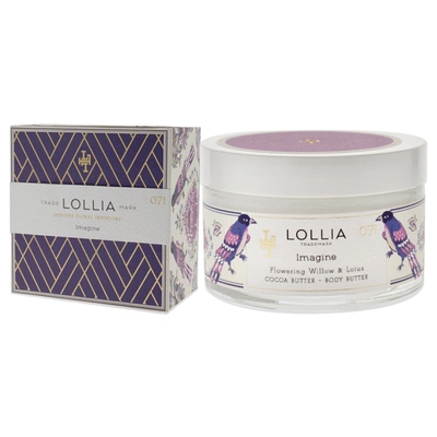 Shop Lollia Imagine Body Butter For Unisex 5.5 oz Moisturizer In Silver