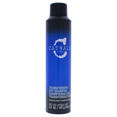 Shop Tigi Catwalk Transforming Dry Shampoo For Unisex 5.2 oz Dry Shampoo In Black