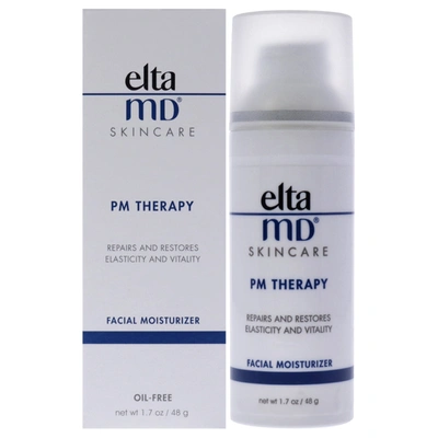 Shop Eltamd Pm Therapy Facial Moisturizer By  For Unisex - 1.7 oz Moisturizer In Silver