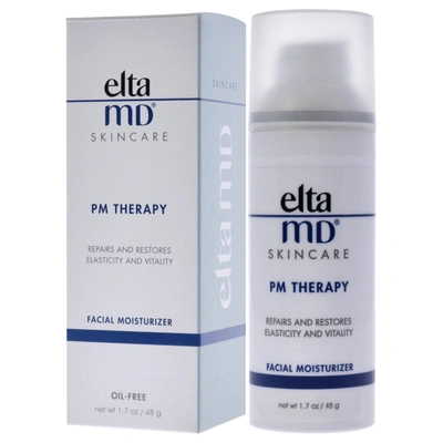 Shop Eltamd Pm Therapy Facial Moisturizer By  For Unisex - 1.7 oz Moisturizer In Silver