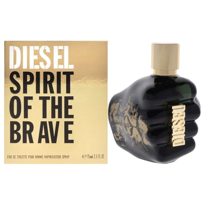 Shop Diesel Spirit Of The Brave For Men 2.5 oz Edt Spray In Green