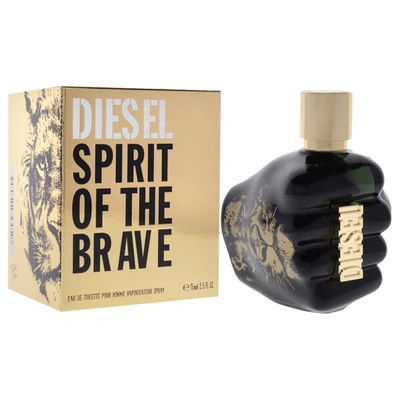 Shop Diesel Spirit Of The Brave For Men 2.5 oz Edt Spray In Green