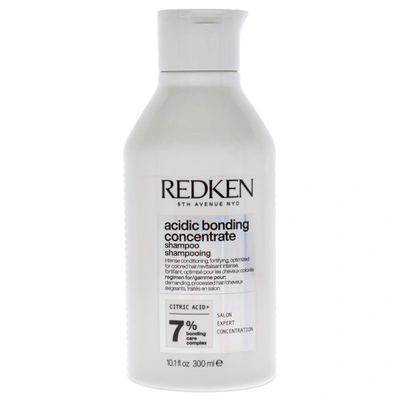 Shop Redken Acidic Bonding Concentrate Shampoo For Unisex 10.1 oz Shampoo In Silver