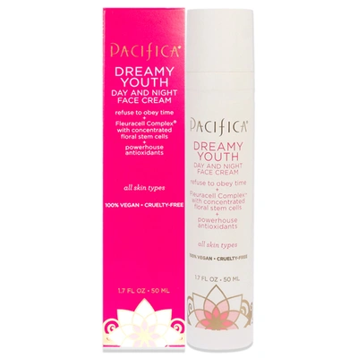 Shop Pacifica Dreamy Youth Day And Night Face Cream For Unisex 1.7 oz Cream In Red