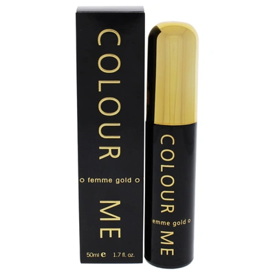 Shop Milton-lloyd Colour Me Femme Gold By  For Women - 1.7 oz Edp Spray