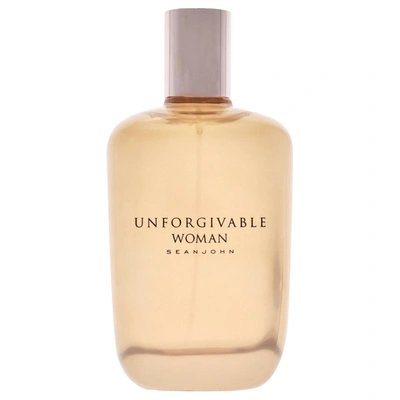 Shop Sean John Unforgivable Woman For Women 4.2 oz Scent Spray In Orange