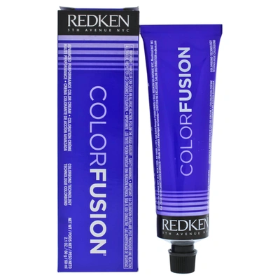 Shop Redken Color Fusion Color Cream Cool Fashion - 10gv Gold-violet For Unisex 2.1 oz Hair Color In Black