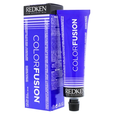 Shop Redken Color Fusion Color Cream Cool Fashion - 10gv Gold-violet For Unisex 2.1 oz Hair Color In Black