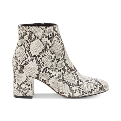 Inc Floriannp Womens Snake Print Block Heel Booties In Multi