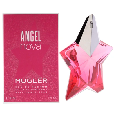 Shop Mugler Angel Nova By Thierry  For Women - 1 oz Edp Spray (refillable) In Pink