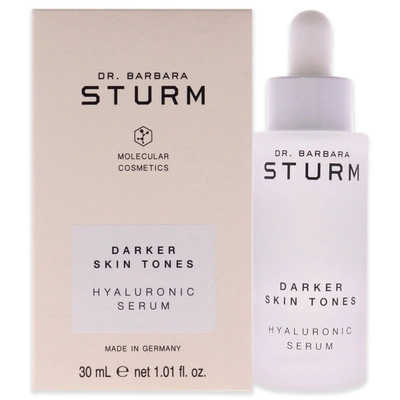 Shop Dr Barbara Sturm Darker Skin Tones Hyaluronic Serum By Dr. Barbara Sturm For Unisex - 1.01 oz Serum In Silver