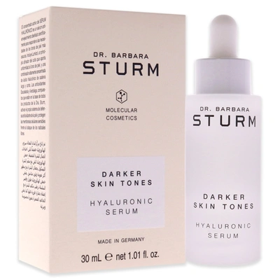 Shop Dr Barbara Sturm Darker Skin Tones Hyaluronic Serum By Dr. Barbara Sturm For Unisex - 1.01 oz Serum In Silver