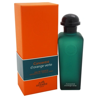 Shop Hermes Concentre Dorange Verte By  For Unisex - 3.3 oz Edt Spray In Orange