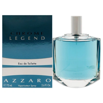 Shop Azzaro Chrome Legend For Men 2.6 oz Edt Spray In Orange