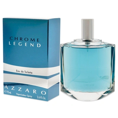 Shop Azzaro Chrome Legend For Men 2.6 oz Edt Spray In Orange