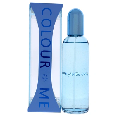 Shop Milton-lloyd Colour Me Sky Blue By  For Women - 3.4 oz Edp Spray