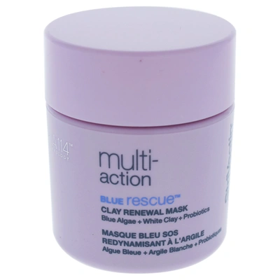 Shop Strivectin Multi-action Blue Rescue Clay Renewal Mask By  For Unisex - 3.2 oz Mask In Silver