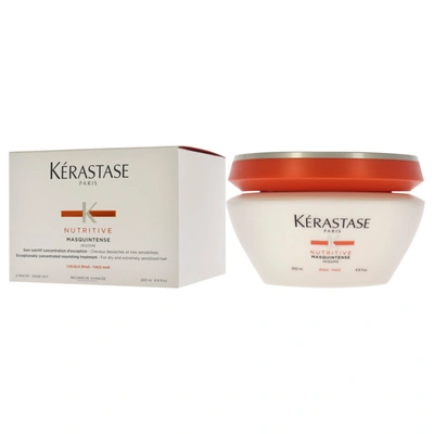 Shop Kerastase Nutritive Masquintense-thick For Unisex 6.8 oz Masque In Red