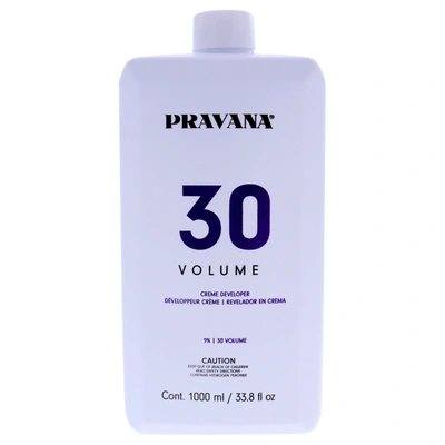 Shop Pravana Creme Developer 30 Volume For Unisex 33.8 oz Treatment In Gold
