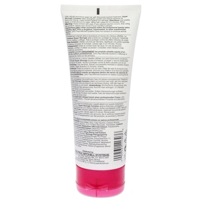 Shop Paul Mitchell Super Strong Treatment For Unisex 6.8 oz Treatment In Red