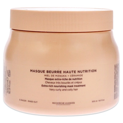 Shop Kerastase Curl Manifesto Beurre Haute Nutrition By  For Unisex - 16.9 oz Masque In Gold