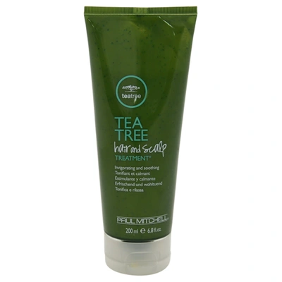 Shop Paul Mitchell Tea Tree Hair And Scalp Treatment For Unisex 6.8 oz Treatment In Green