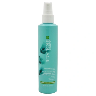 Shop Matrix Biolage Volumebloom Full-lift Volumizer Spray For Unisex 8.5 oz Hair Spray In Blue